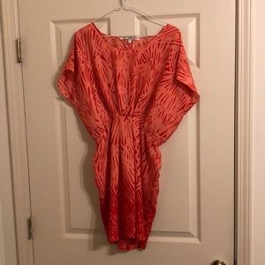 Pink and Coral Summer Dress